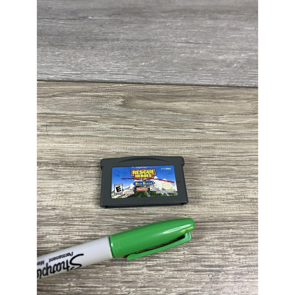 Rescue Heroes: Billy Blazes! Nintendo Game Boy Advance GBA Video Game Cart Only